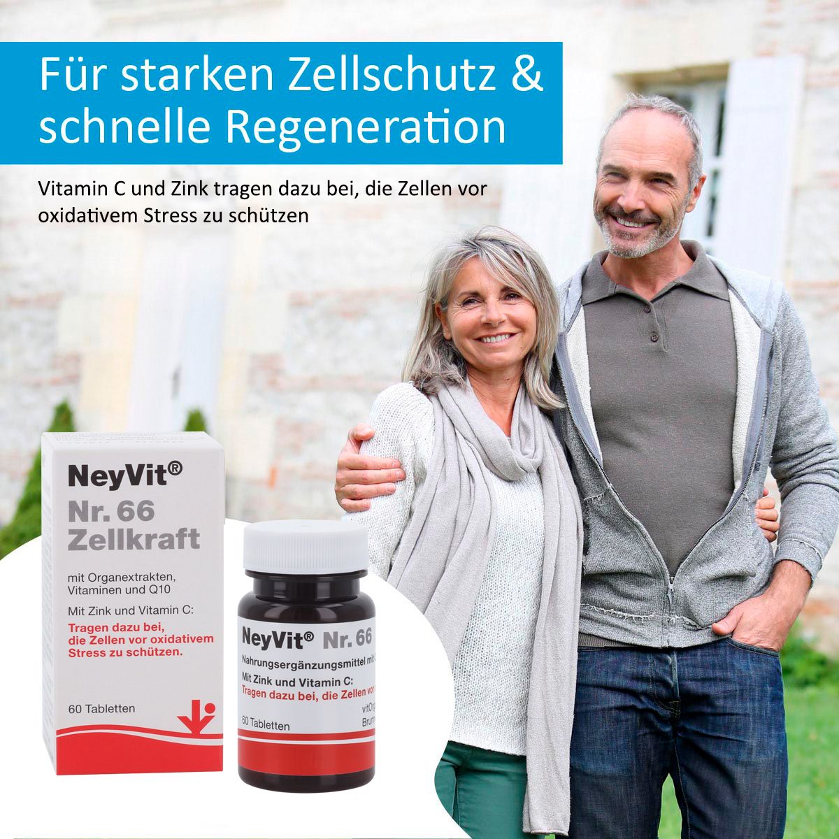 NeyVit Nr. 66 Zellkraft magensaftresistent Tabletten 60 St