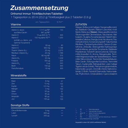 Orthomol Immun Trinkfläschchen 30 St