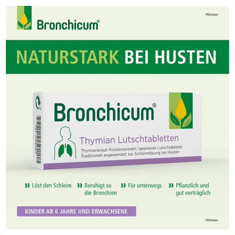 Bronchicum Thymian Lutschtabletten 50 St