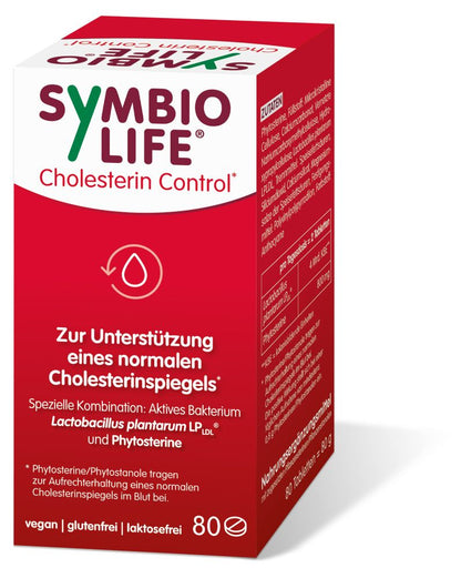 SYMBIOLIFE Cholesterin Control mit Phytosterinen 80 St