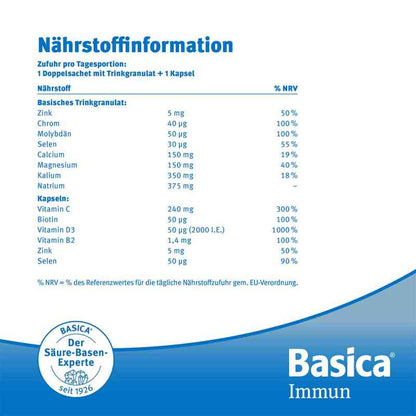 Basica Immun Trinkgranulat+Kapsel 30 St