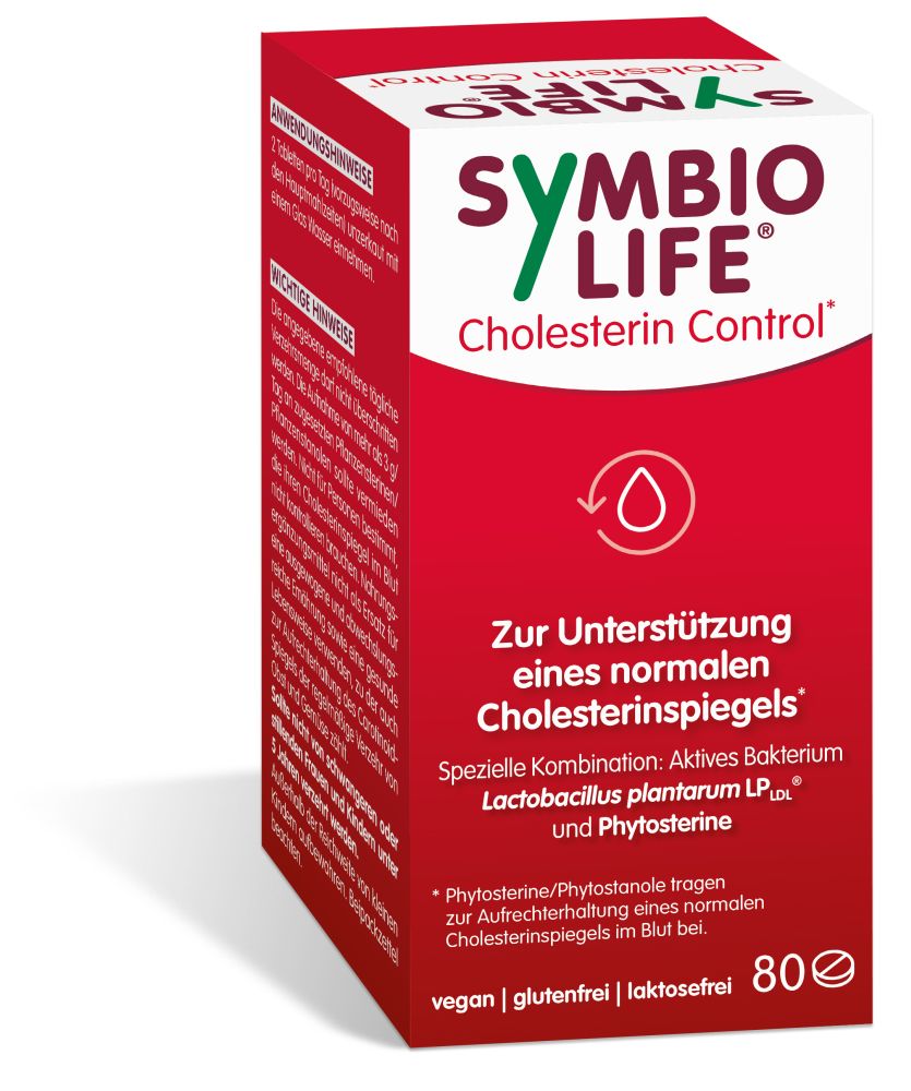 SYMBIOLIFE Cholesterin Control mit Phytosterinen 80 St