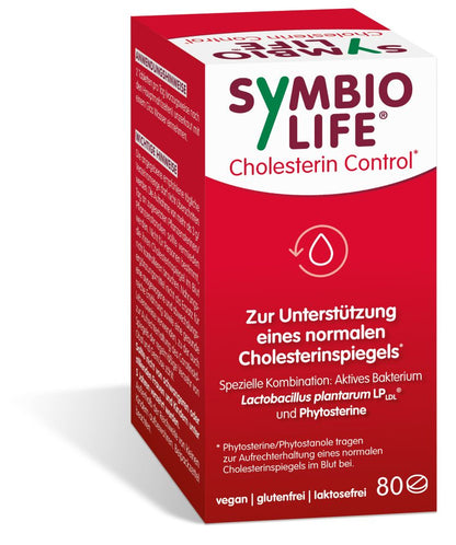 SYMBIOLIFE Cholesterin Control mit Phytosterinen 80 St