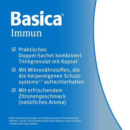Basica Immun Trinkgranulat+Kapsel 30 St