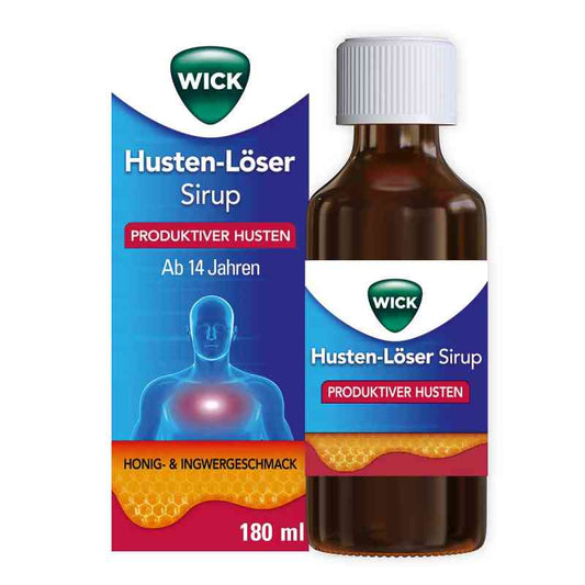 WICK Hustenloeser Sirup mit Honigaroma 200 mg/15 ml 180 ml